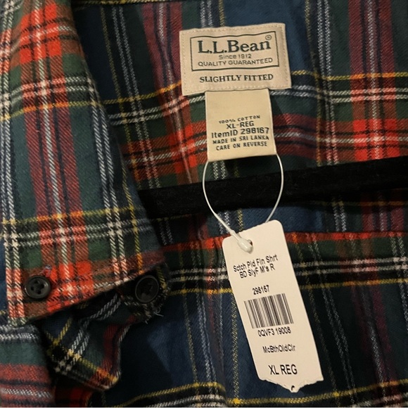Men's Scotch Plaid Flannel Shirt - Picture 3 of 5